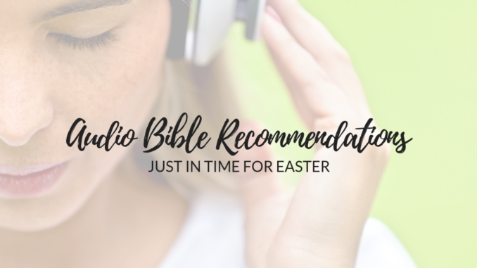audio bibles
