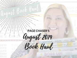 August 2019 Book haul