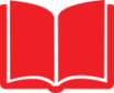 Red open book Icon