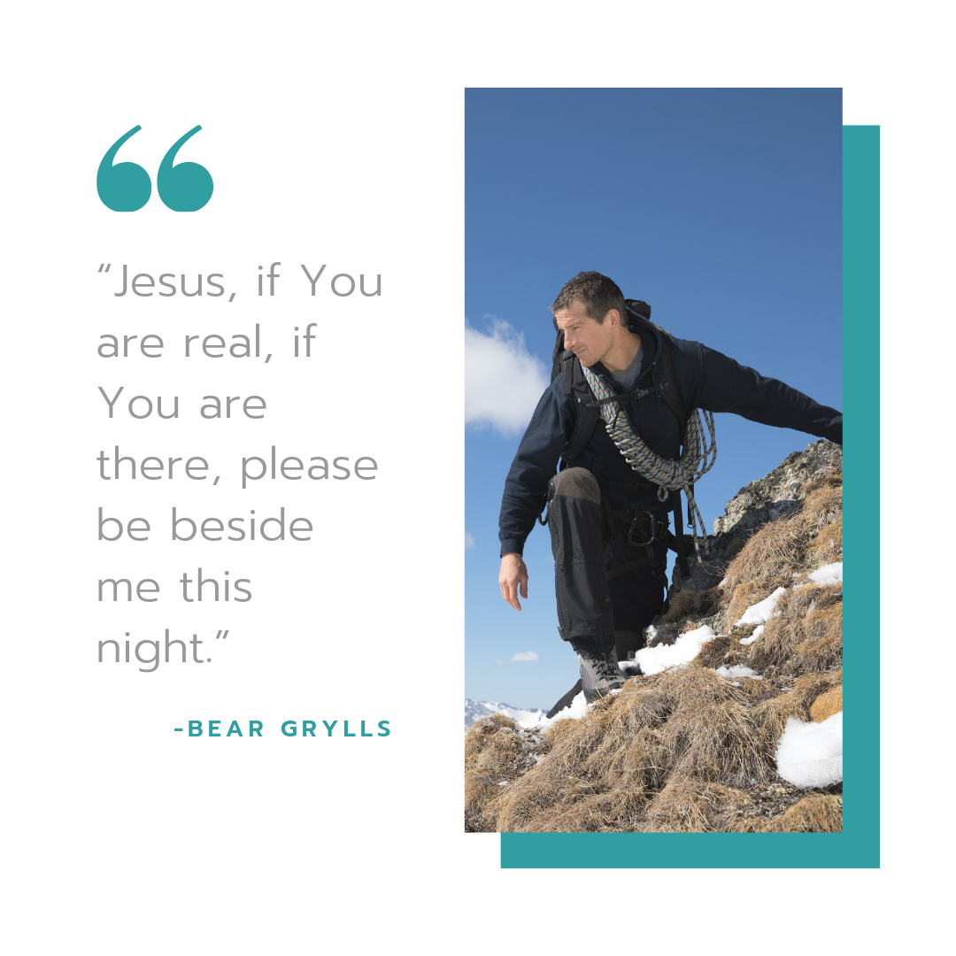 Bear Grylls - Courage, kindness and never give up