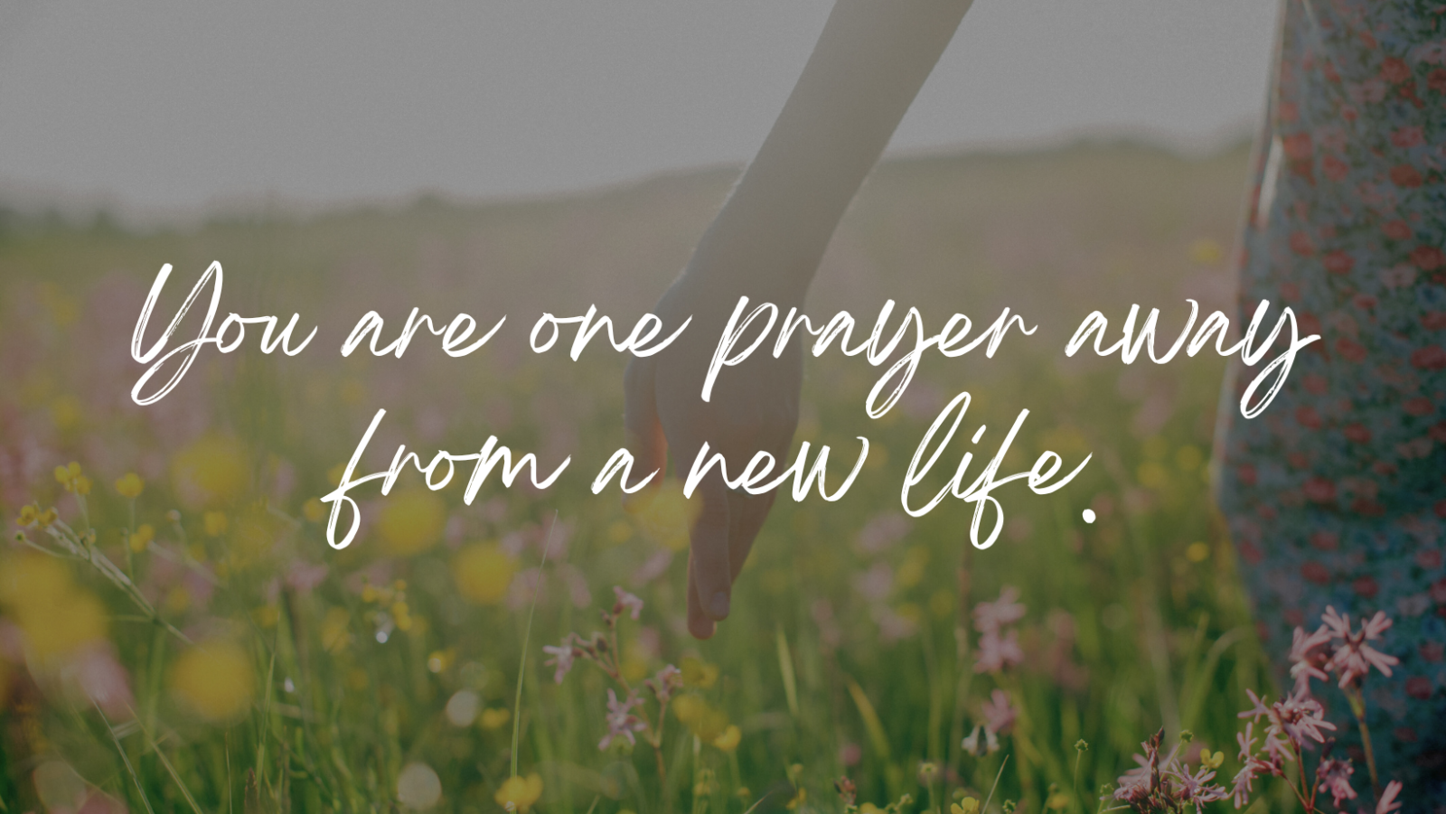 One Prayer Away - Marketing Pages